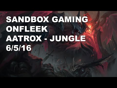 SANDBOX Gaming OnFleek Jungle Aatrox vs Trundle - KR Challenger Patch 10.8