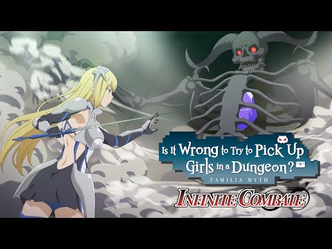 Is It Wrong to Try to Pick Up Girls in a Dungeon? Infinite Combate - Release Date Trailer thumbnail