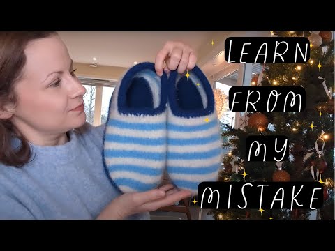 Sailor Slippers – Pattern Review (I wouldn’t do this again)