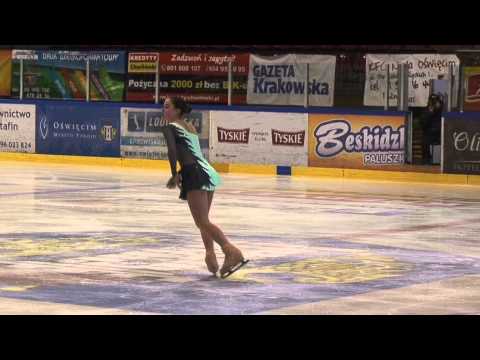 10 Ada Wawrzyk   SP solistki junior ml a   II el do OOM   Oswiecim 2014