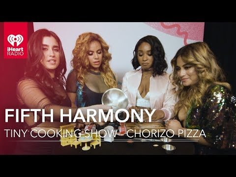 Fifth Harmony Cooks a Tiny Pizza | Tiny Cooking Show