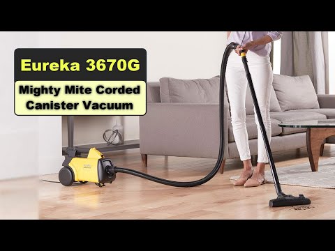 BEST Corded Vacuum | Eureka Mighty Mite 3670G Corded...