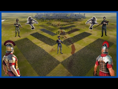 8 Range Units vs 1,400,000 Romans - Ultimate Epic Battle Simulator 2 | UEBS 2