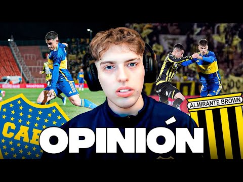 DAVOO XENEIZE OPINA DE BOCA 2 ALMIRANTE BROWN 1 - 16AVOS DE FINAL - COPA ARGENTINA 2024