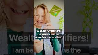 WEALTH AMPLIFIERS! #speaking #money #pearls #crystals #gold #amplifier #words #sensitives #hsp #joy