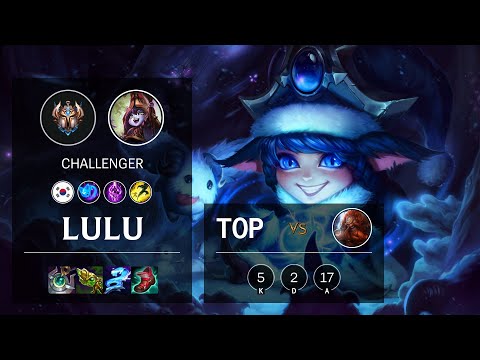 Lulu Top vs Gragas - KR Challenger Patch 11.5
