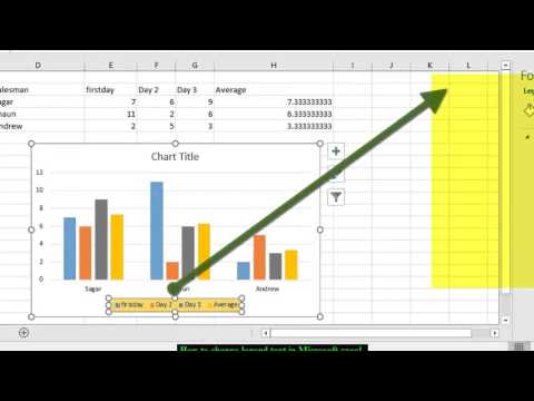 How to edit legend in Microsoft excel