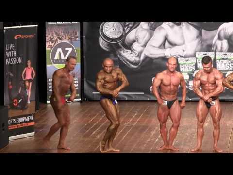 NABBA Czech Superior14 Open 2016 - Men 3/4 Posedown