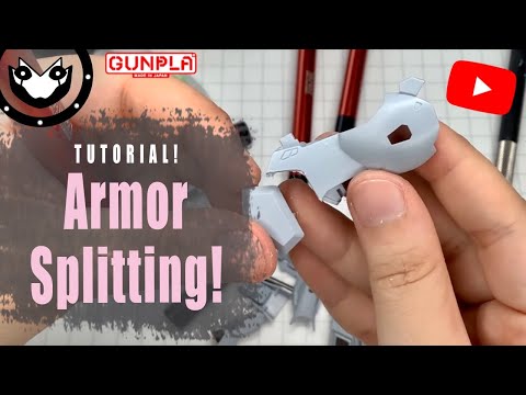TUTORIAL | How to Armor SEPARATION on GUNPLA | Gundam Modification | 2021