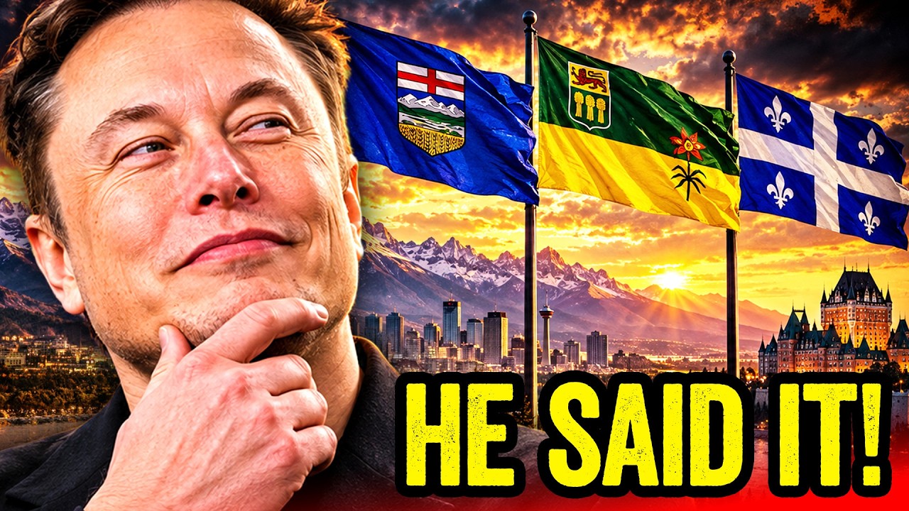 You Won't BELIEVE What Elon Just Said about Alberta and Quebec Independence!!!