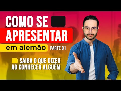 Como se apresentar em alemão - Parte 1 - Formal