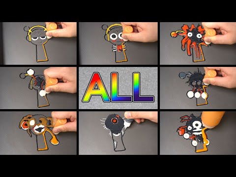 Incredibox Sprunki Horror Pancake Art - Phase 1 to Phase 10 [Oren]