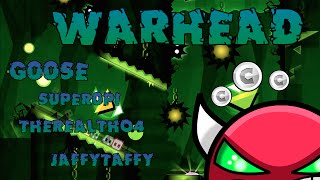 [Geometry Dash] Warhead (Easy Demon) - By Goose & more!