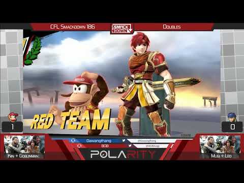 CFL Smackdown 186 WiiU - Kiki + Goblinman vs Mugi + Leo - Doubles