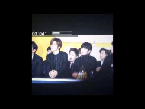 EXO during 2NE1's Come Back Home Perf on SBS Gayo Daejun 2014