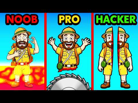 NOOB vs PRO vs HACKER Pull Him Out