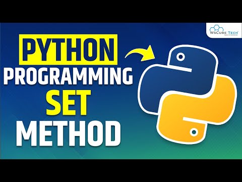 Learn SET in Python | What is SET Method How does it Work | Python Set ...