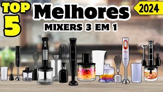 Qual Melhor Mixer 3 em 1?  Top 5 Custo Benefício!