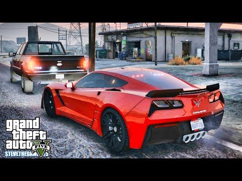 GTA 5 MODS LSPDFR 0.4.1 - NOT SO LEGIT CORVETTE PATROL!!! (GTA 5 REAL LIFE PC MOD)