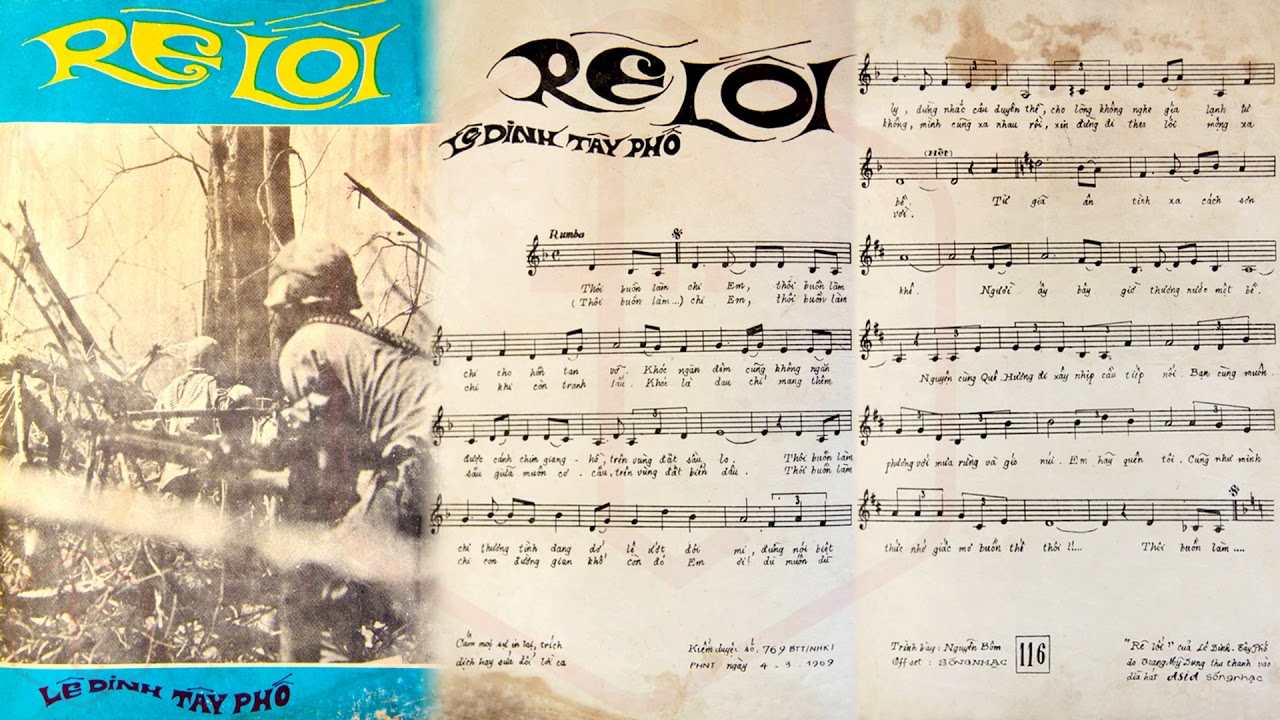 Tờ Nhạc Xưa Trước 1975