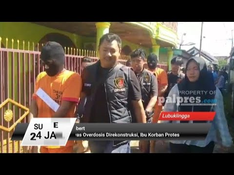 Rekonstruksi Kasus Tewas Overdosis Di Lubuk linggau