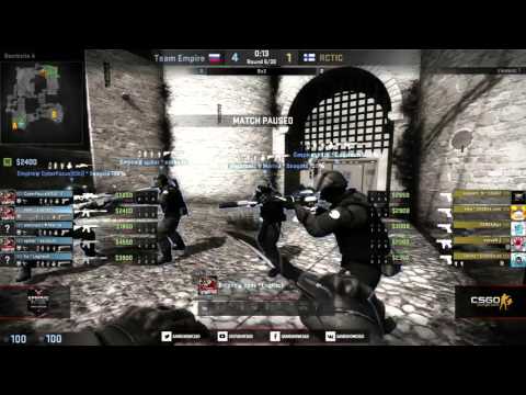 RCTIC vs Empire Kartta 1 de_cbble p3sta Game Show Spring Invitational 2016 28.03.2016