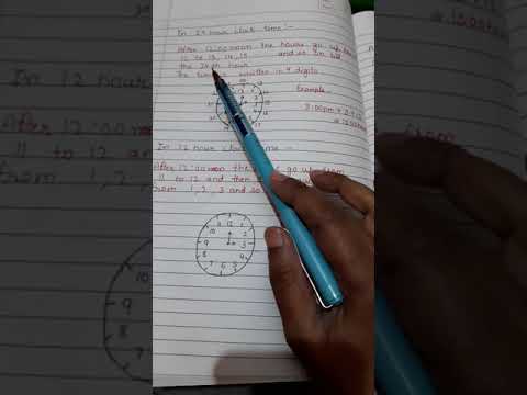 Ch-12 Time  Exercise 12.1 & 12.2