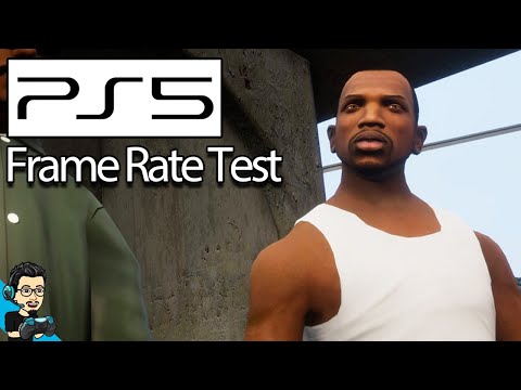 Grand Theft Auto San Andreas: The Definitive Edition (Remaster) - PS5 Frame Rate Test