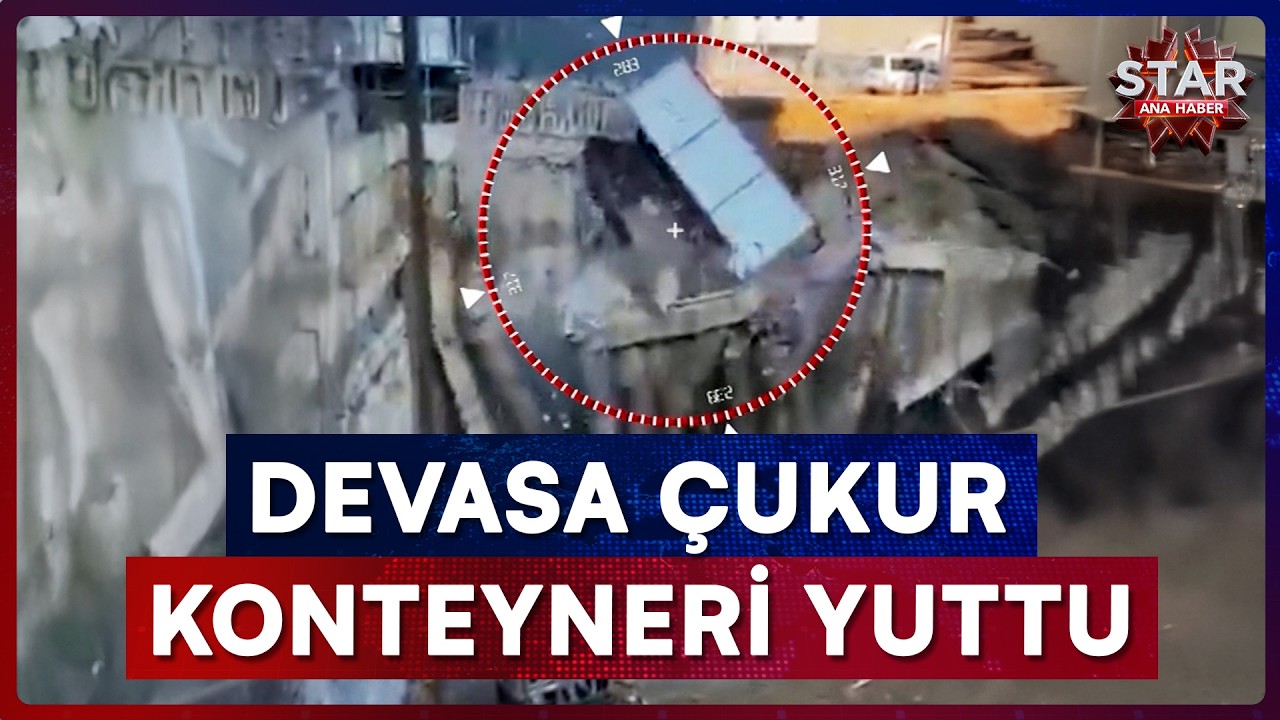 Fenerbahçe Stadı Yakınında Bulunan İstinat Duvarı Böyle Yerle Bir Oldu | Star Ana Haber