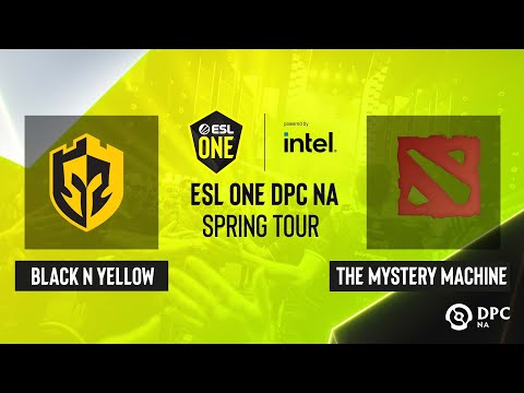 Dota2 - The Mystery Machine vs Black N Yellow- Game 2 - ESL One DPC NA Spring