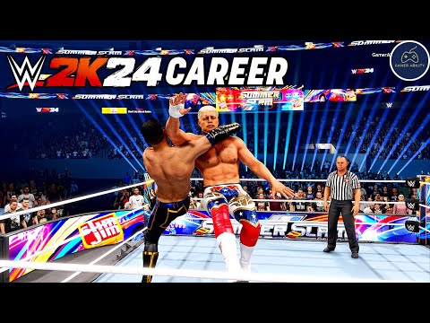 WWE 2K24 MyRise Career Mode Part 1! WWE DEBUT!