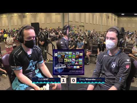 Envy Wizzrobe vs CLG SFAT - Singles Bracket Melee: Round of 24 - Riptide | Falcon vs Fox
