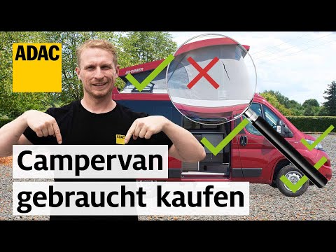 Gebrauchter Campervan: So vermeidet ihr Fehler beim Kauf | ADAC & PiNCAMP