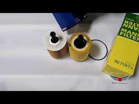 HU719/7x vs OX188d  !!! Oil filter comparison !!! Mann-Filter vs Mahle !!! VW/Audi !!!