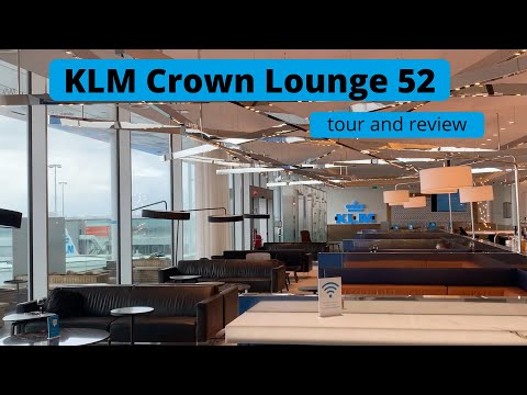 KLM Crown Lounge Aeroporto Schiphol de Amsterdã