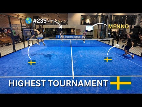 Playing The Highest National Swedish Tournament With The Future Of Swedish Padel