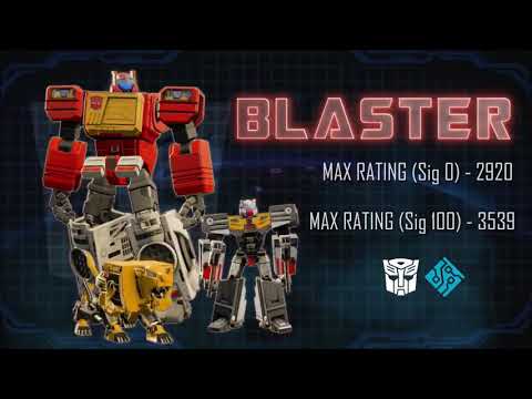 Bot Showcase - Blaster |Transformers Forged to Fight