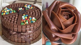 Awesome Trending Chocolate Cake Decorating Ideas | How To Make Chocolate Cake For Party