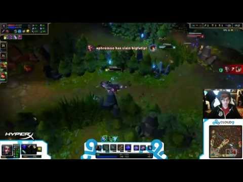 C9 Sneaky Vayne vs Draven [Challenger Ranked solo queue AD]