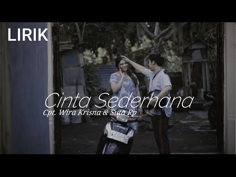 LIRIK CINTA SEDERHANA - ROCKTOBER FT. TIKA PAGRAKY ( Official Lyric Video )