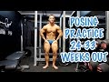Denver Steyn Posing Practice - 24-33 Weeks Out