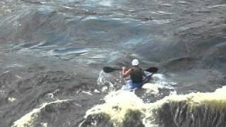 preview picture of video 'Kayaking in Losevo, Saint-Petersburg region, Russia. July 17, 2010.'