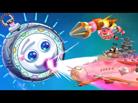 Kirby: Planet Robobot - Area 6: Access Ark (Final Boss & Ending) - No Damage 100% Walkthrough
