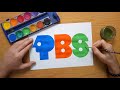 How To Draw An Old PBS Logo PBS 1971