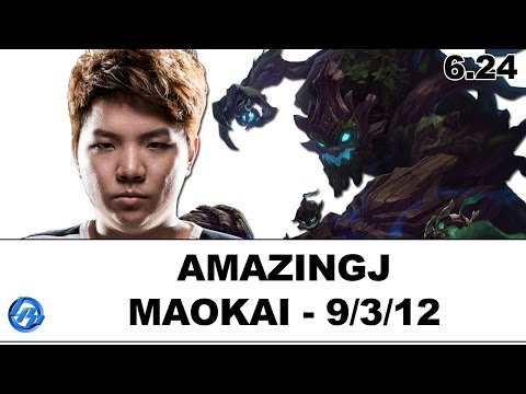 AmazingJ - Maokai vs Jayce - Patch 6.24