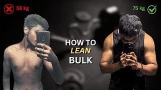 5 Bulking Tips For Everyone to Build Muscles in HINDI | (only in 5 months )