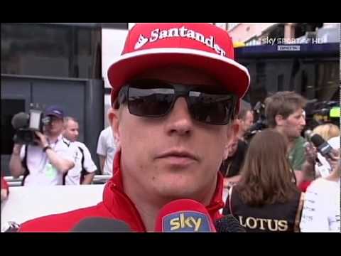Monaco, Wednesday interview to Kimi - 21/05/2014