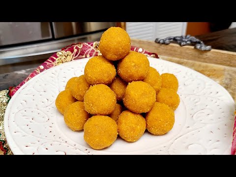 How to make Trini Ladoo / Offering for Ganesh - Episode 2074