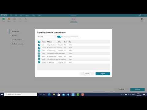 How To Import Data Into Dymo Connect For Desktop Software