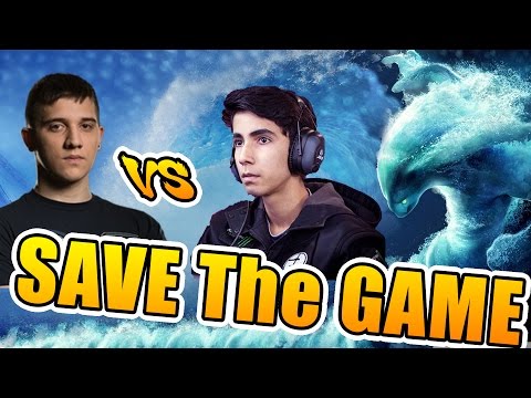 Arteezy Dota 2 [Morphling] vs SumaiL [Tinker] - SAVE The GAME